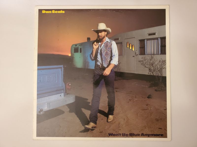 Dan Seals Won't Be Blue Anymore vinyl record